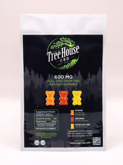 600 mg Gummy Bears (20 Pack)