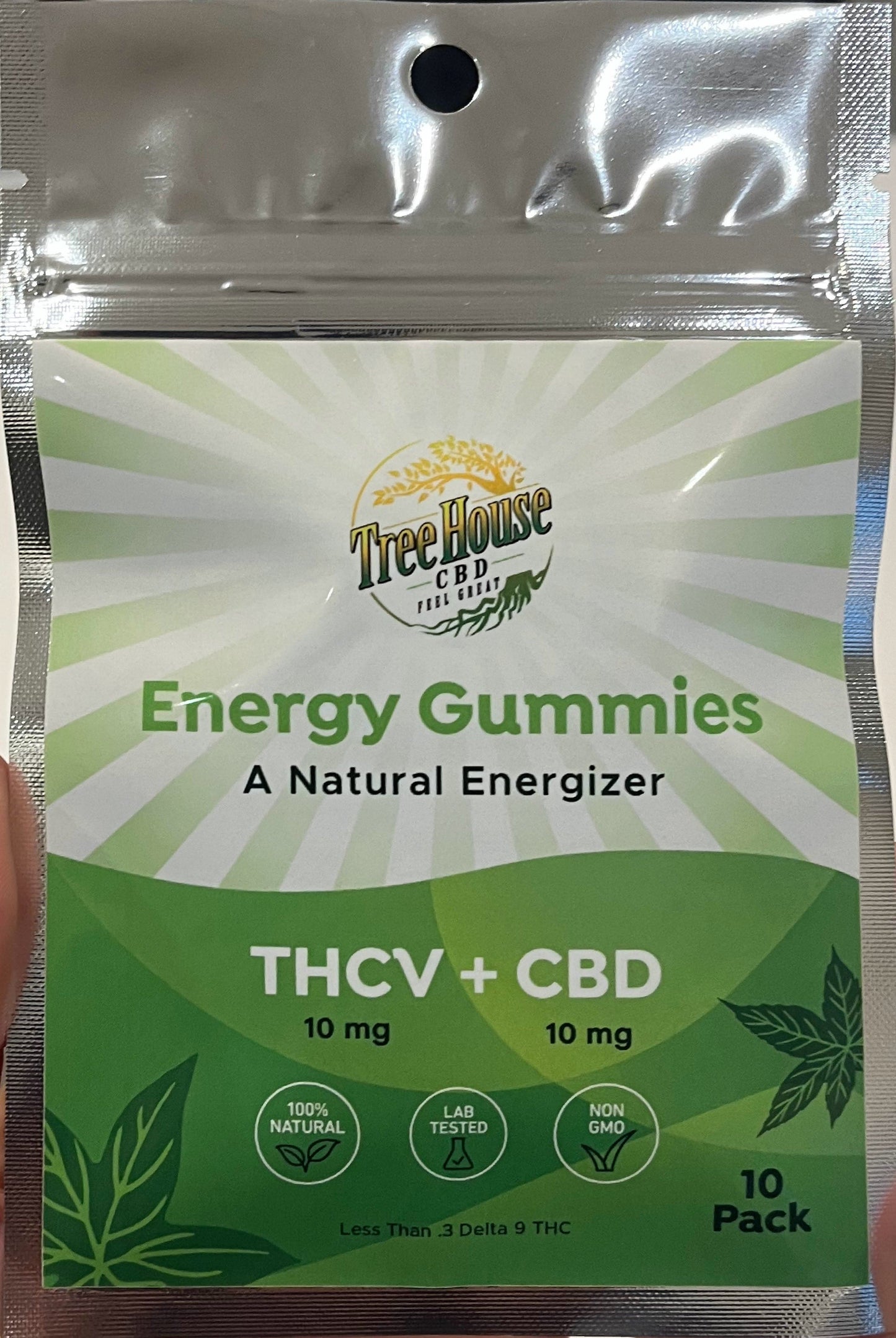 THCV/CBD 20 MG Gummies 10 Pack