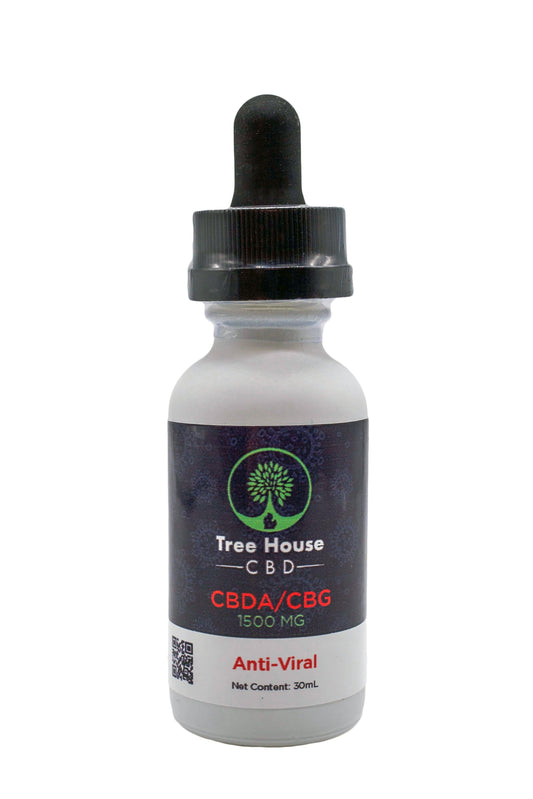 1500 MG CBDA/CBG Anti Viral Tincture