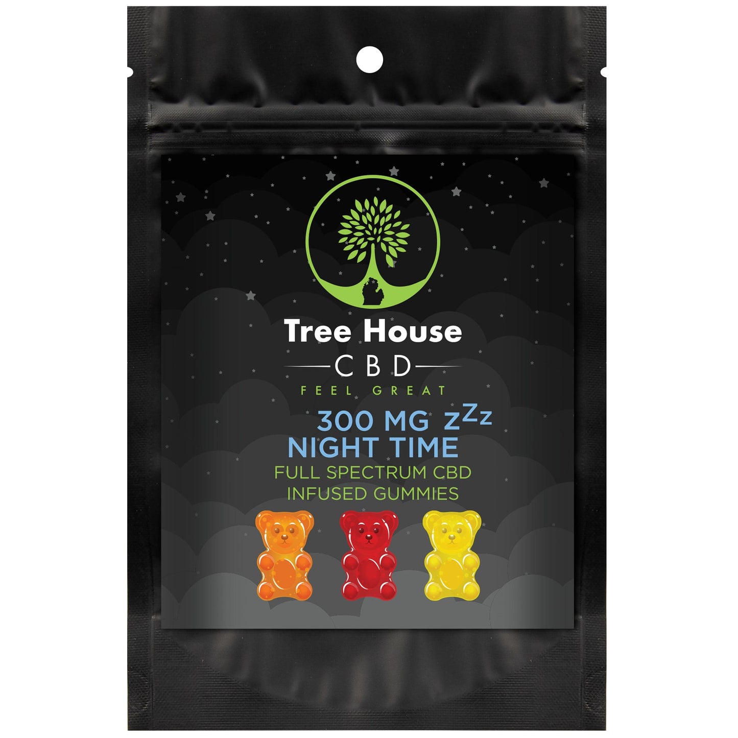 CBD Sleepy Gummy Bears 300 mg (10 pack)