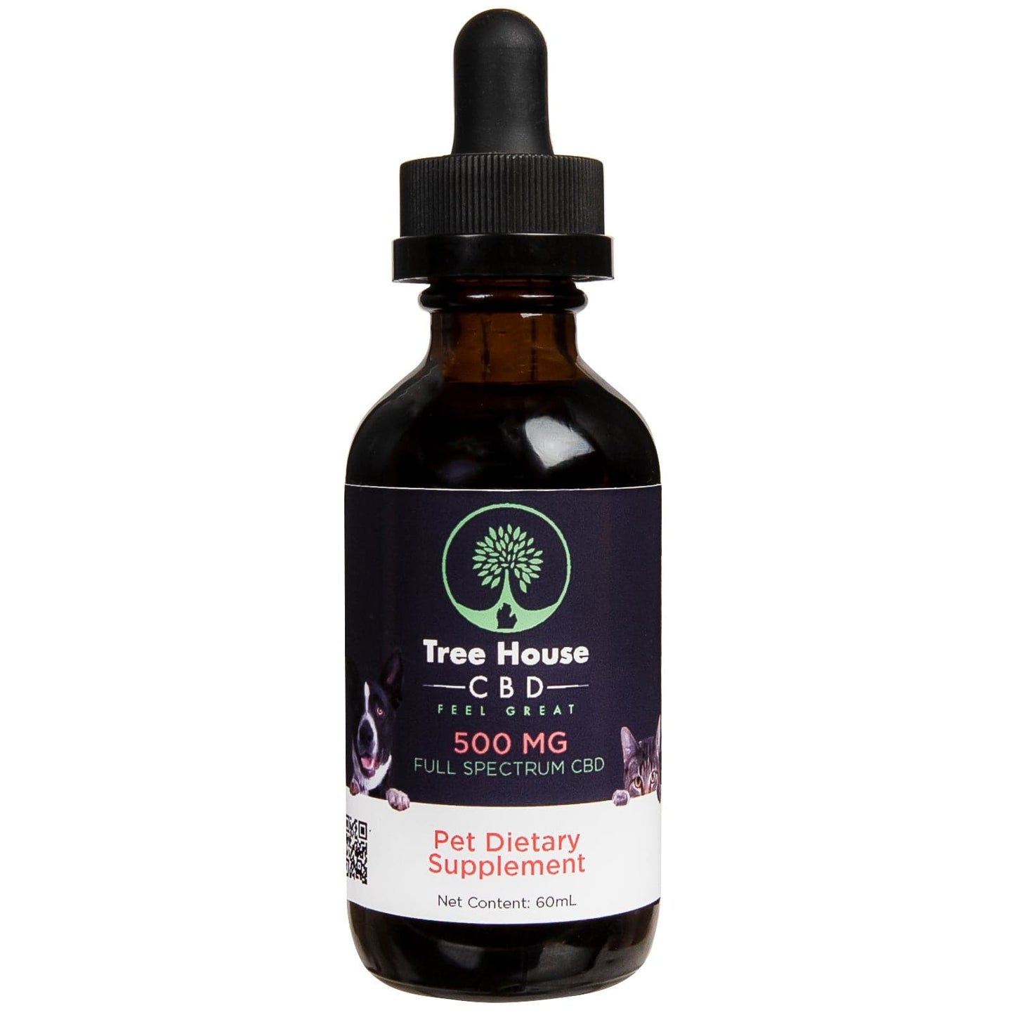 CBD Pet Oil Tincture - 500 mg (2 oz.)