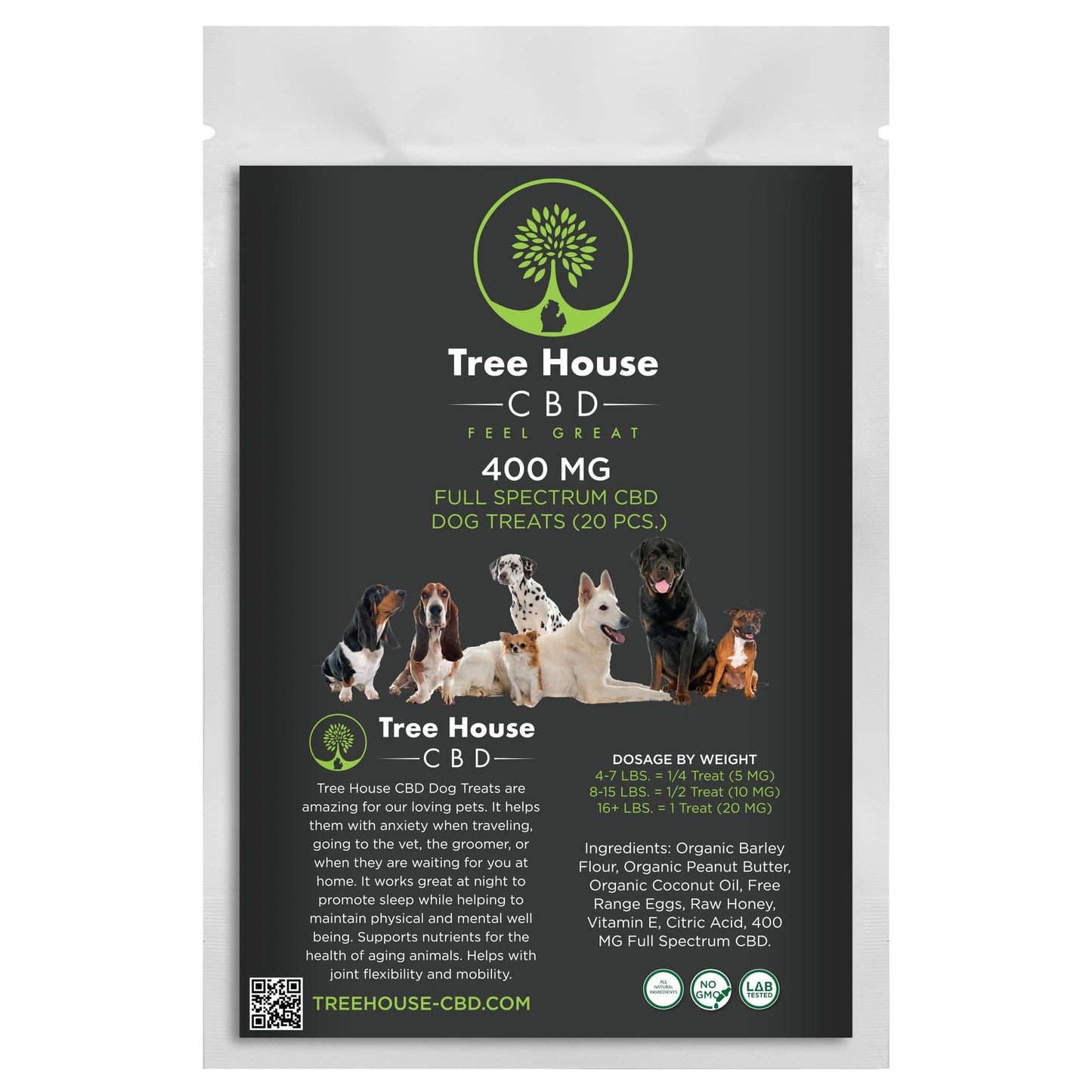 Dog Treats - 400 mg(20 mg per treat)