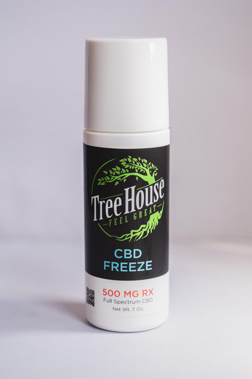 CBD Freeze Pain Relief (500 mg, 3 oz) – Tree House CBD