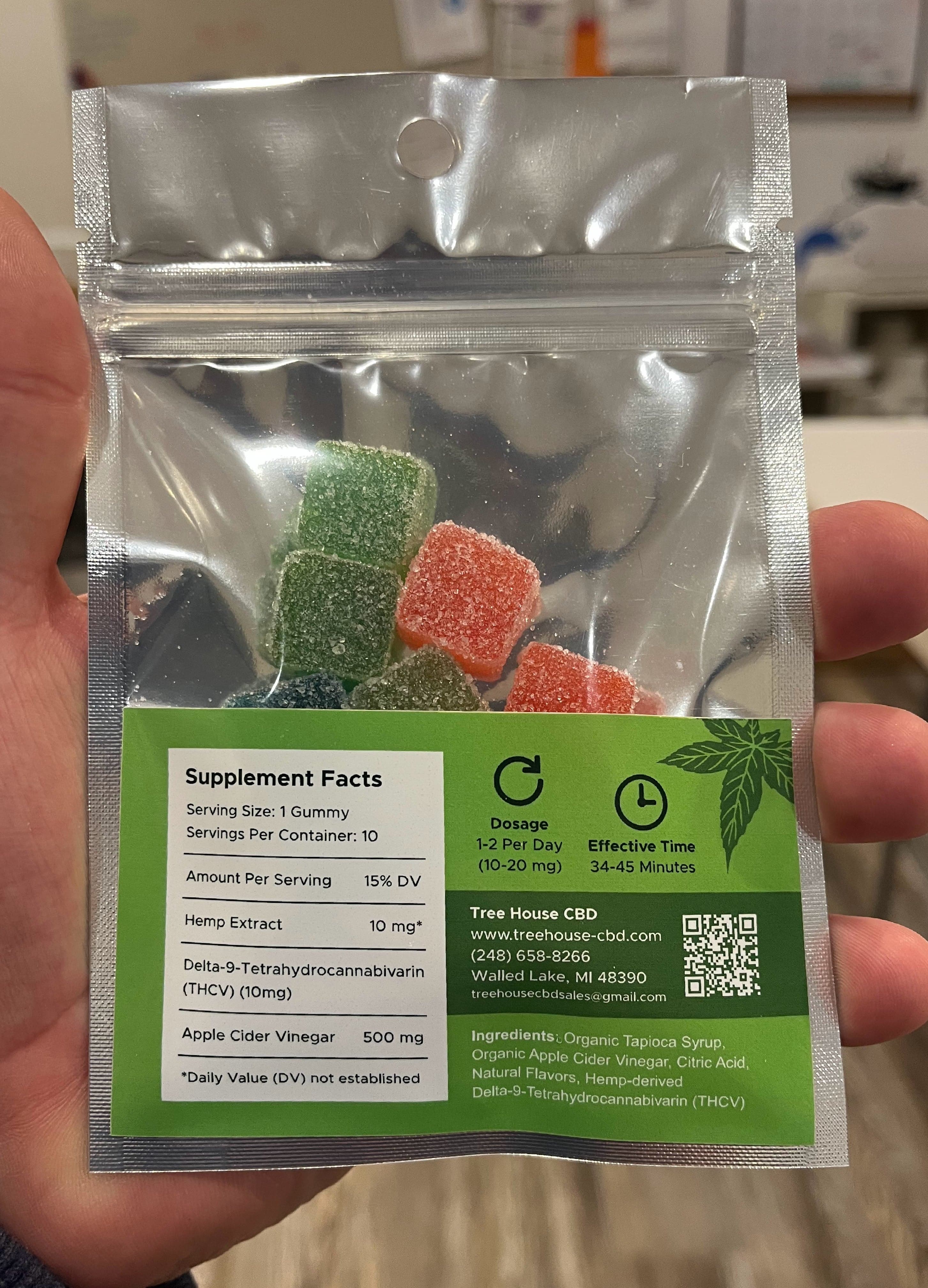 THCV Weight Loss Gummies 10 Pack – Tree House CBD