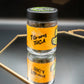 Jar of THCA cannabis Orange creamsicle