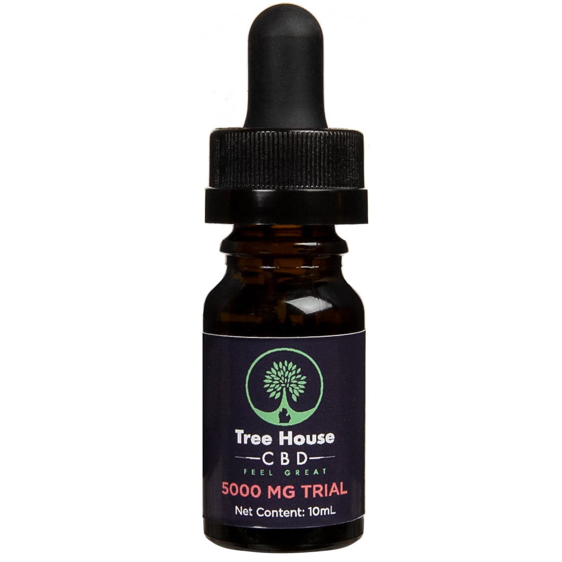 (10 mL Trial) 5,000 mg Full Spectrum CBD Tincture – Tree House CBD