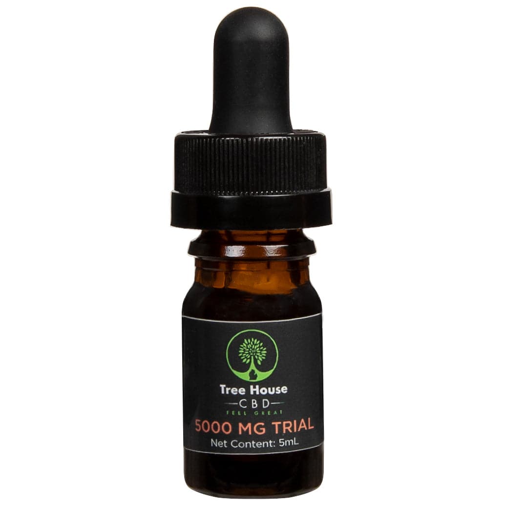 (5 mL Trial) 5,000 mg Full Spectrum CBD Tincture – Tree House CBD