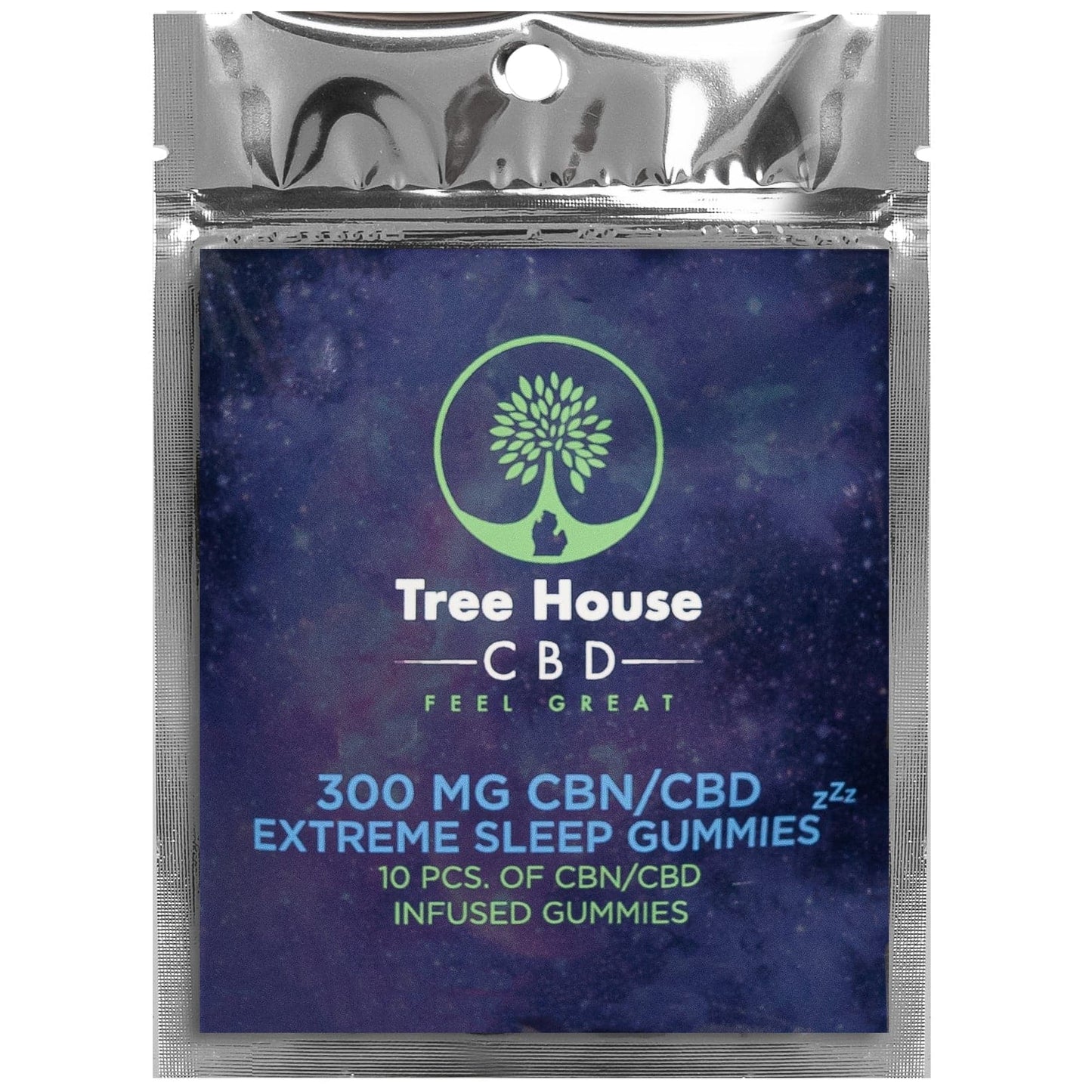 Extreme sleep gummy 300mg CBD/CBN (10 pack)